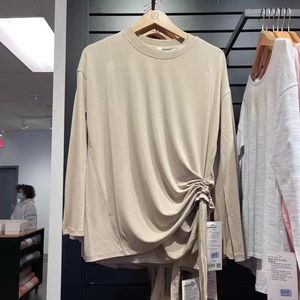 Lululemon Side Cinch Long Sleeve Crew